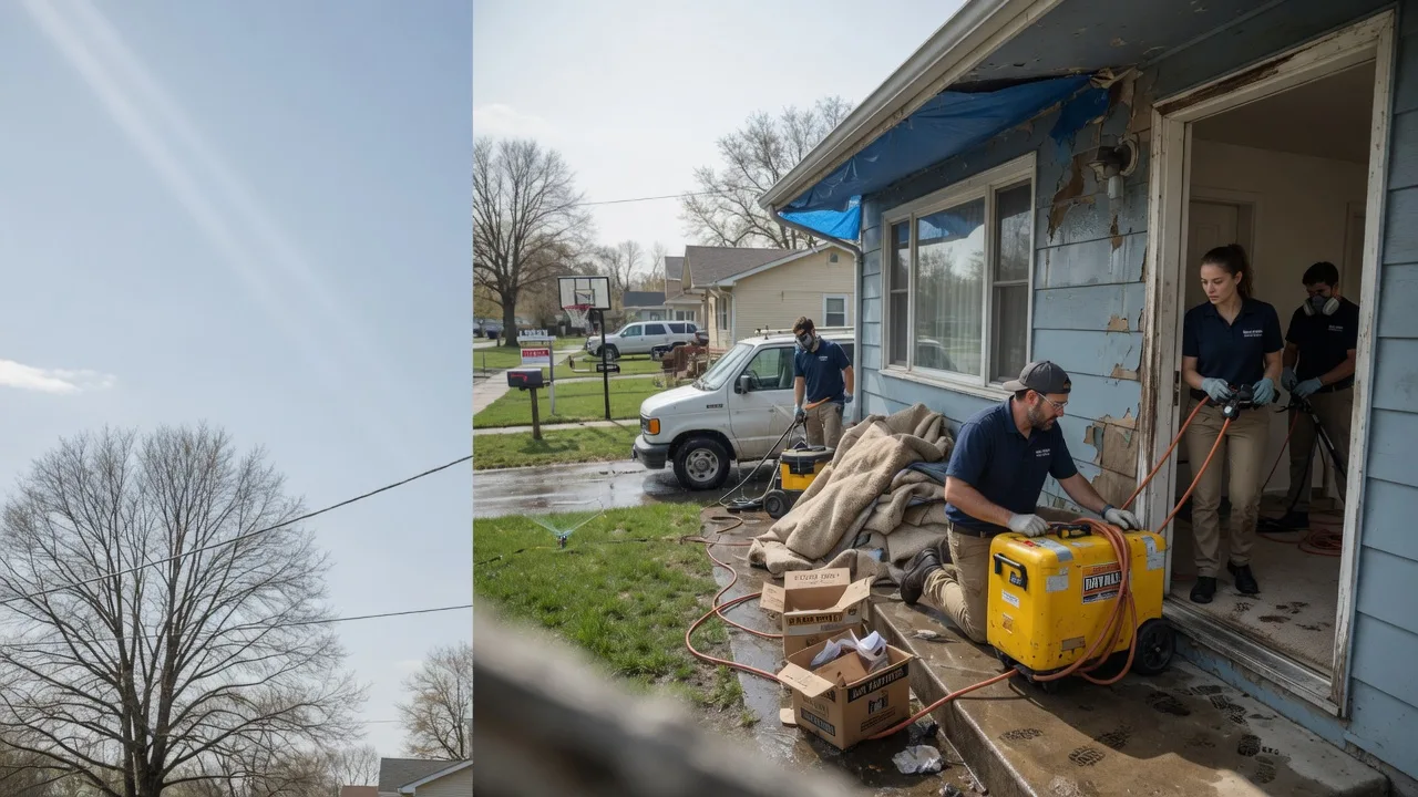 Basement Flood Cleanup in Melba, ID near me